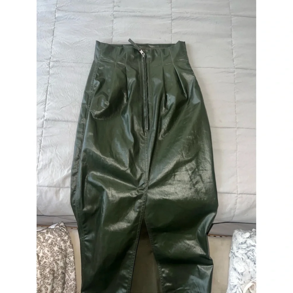 Rick Owens Dirt Pillar Denim Maxi Skirt, 38 - Picture 2 of 10
